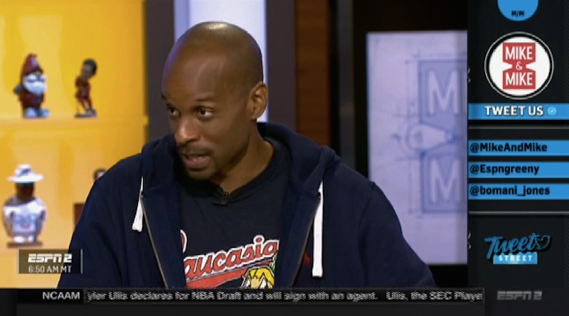 Illustration for article titled Bomani Jones Wears Shirt